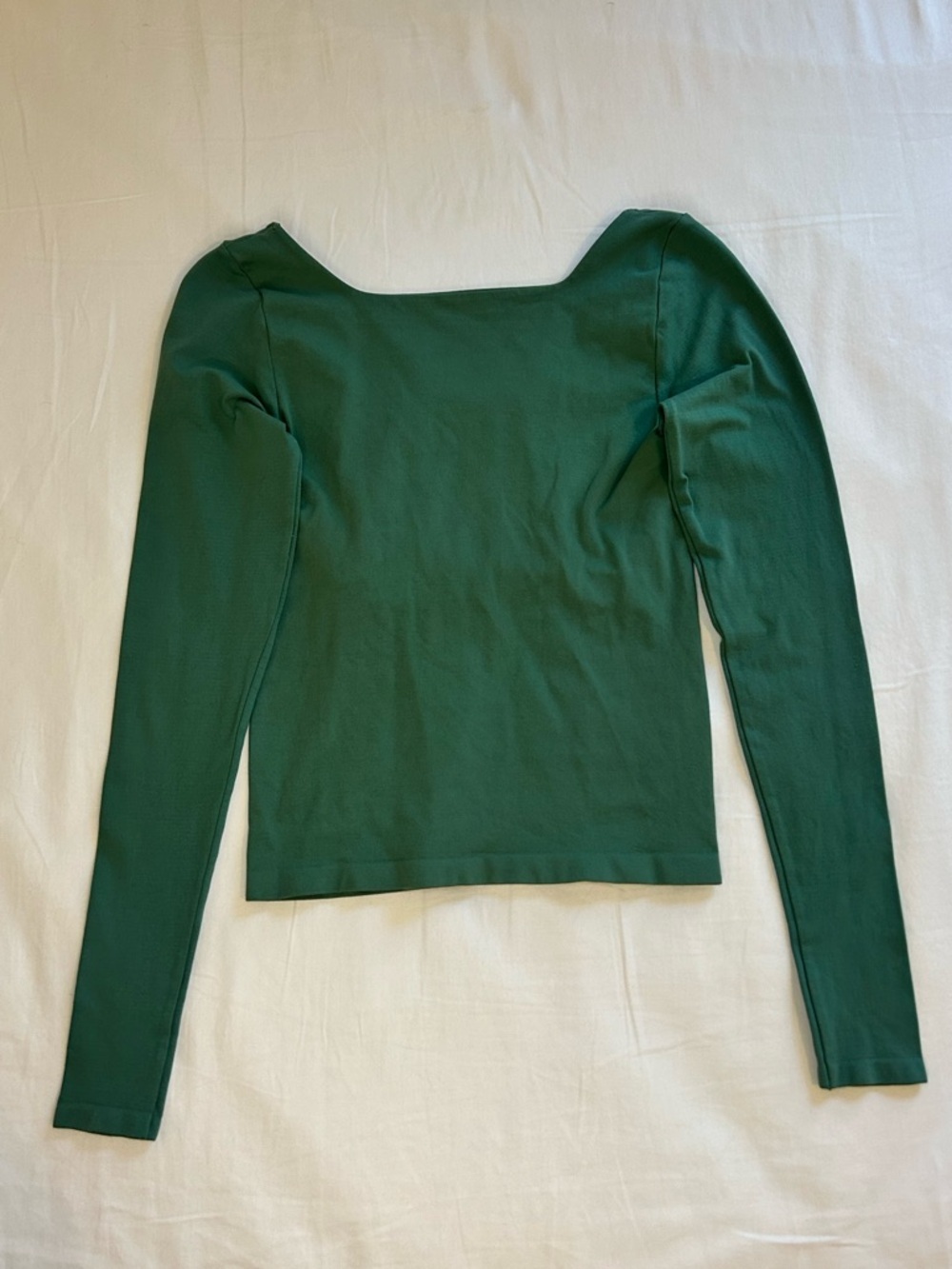 Intimately Free People Clean Lines Long Sleeve Green Size XS/P - Picture 4 of 4